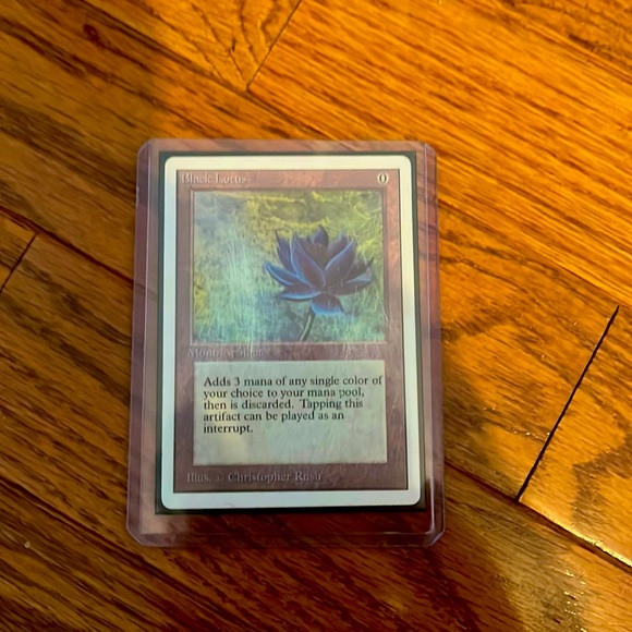 Magic the gathering Black Lotus unlimited edition! - Picture 1 of 5